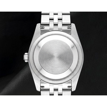 Date-just 31mm Rolex White Gold Fluted Bezel Watch