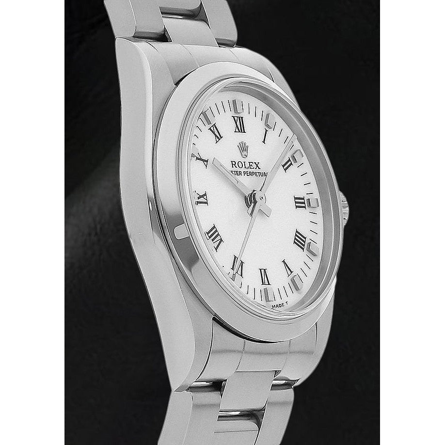 Rolex White Roman