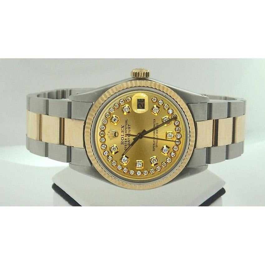Oyster Diamond Dial Luxury Watch Ss