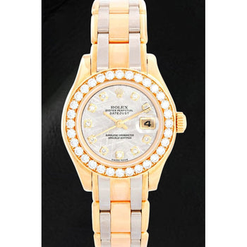 Datejust 29mm Rolex 80298 Diamond Bezel Women Watch