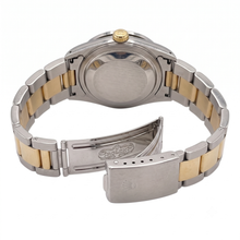 Datejust Rolex Men Yellow Gold Ss Two Tone Watch QUICK SET