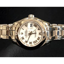 Plain Bezel White Gold 