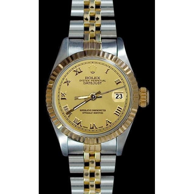 Watch Ss & Gold Jubilee Champagne Roman Dial