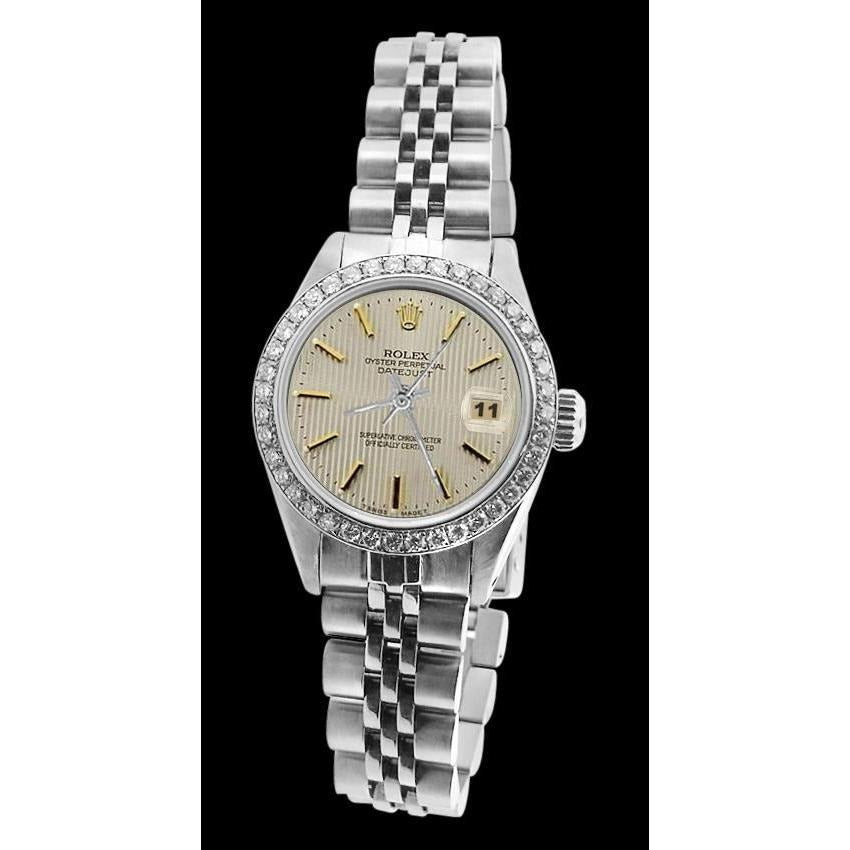 Rolex Watch White Stick Dial