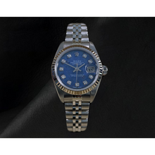 Datejust 26mm Rolex  Blue Diamond Dial 2002 Year Women's Watch