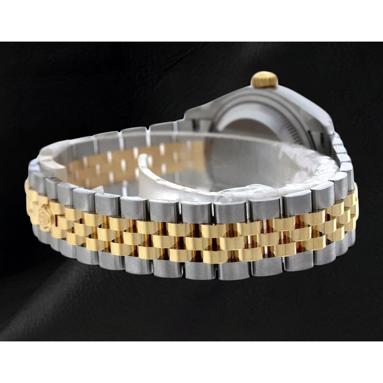 Datejust 279173 Rolex Luminous Dial Fluted Two Tone 28 mm Jubilee Women's Watch