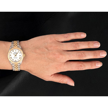 Datejust 279173 Rolex White Roman Dial Two Tone Women Watch