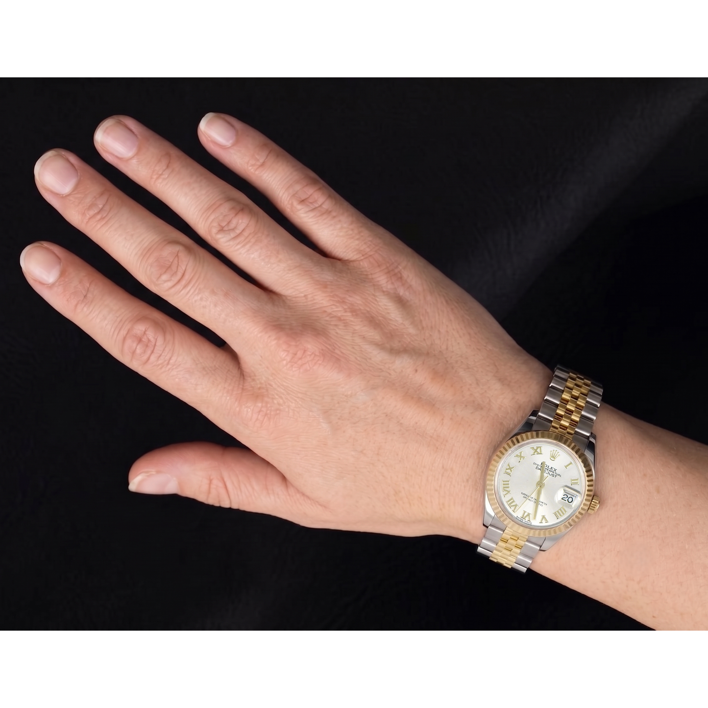 Datejust 28 mm Rolex Stainless Steel & Yellow Gold 279173 Lady's Watch