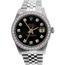 Datejust Perpetual Rolex Ss Jubilee Natural Earth Mined Diamond Dial Bezel Men Watch QUICK SET