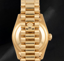 Datejust Rolex 26mm 69178 Turquoise Diamond Dial 18K Yellow Gold Watch