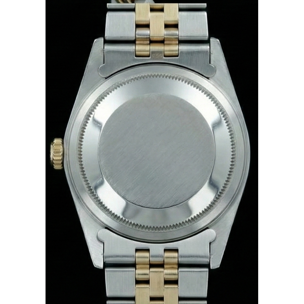 Datejust Rolex Lady Watch Ss & Gold Jubilee Champagne Roman Dial