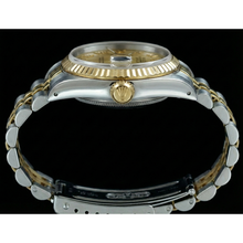 Datejust Rolex Lady Watch Ss & Gold Jubilee Champagne Roman Dial