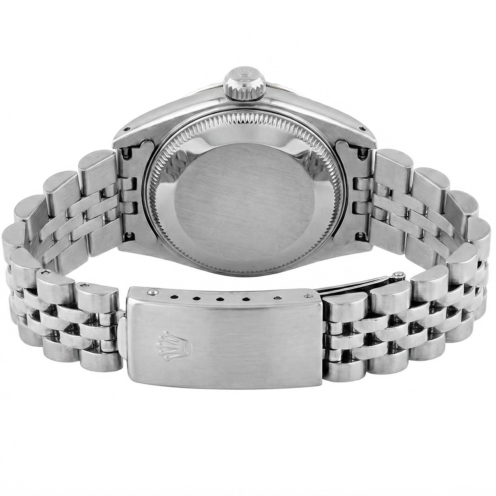 Datejust Ss Jubilee Natural Earth Mined Diamond Lady Rolex Watch Champagne