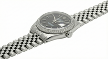 Datejust Stick Dial Fluted Bezel Watch Rolex Ss Jubilee