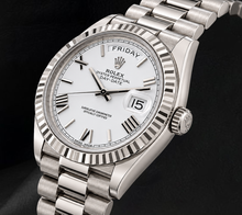 Rolex Day Date 228239 40mm White Roman Dial White Gold 18K watch