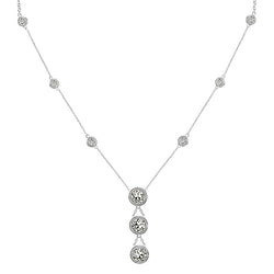 Earth-Mined Old Mine Cut Fine Diamond Pendant 0.50 ct