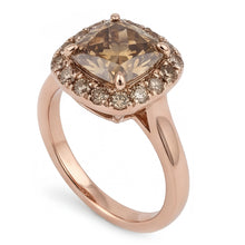 Designer Halo Ring with Desert Diamond Diamond – 2 ct