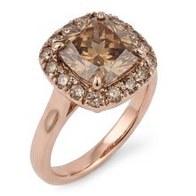 Designer Halo Ring with Desert Diamond Diamond – 2 ct