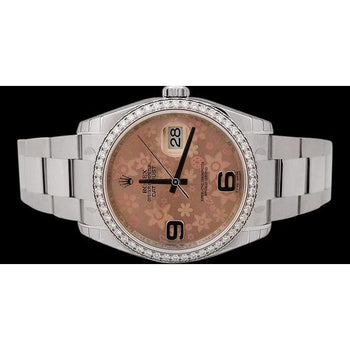 Diamond Bezel Rolex Datejust Ladies & Gents Watch Ss QUICK SET