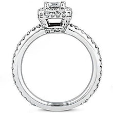 Diamond White Gold Engagement Halo Ring Natural 2.50 Ct.