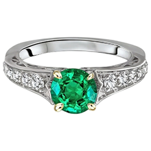 Brilliant Precious Stone Ring 2.50 ct – front view