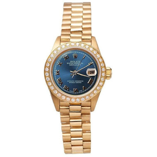 Bezel Blue Roman Dial Rolex