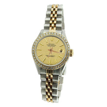 Jubilee Ss & Gold Rolex Datejust Stick Dial