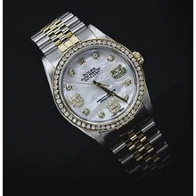 2 Ct. Custom Diamond Ss Rolex