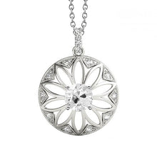 Authentic Fine Diamond Pendant Necklace – main view