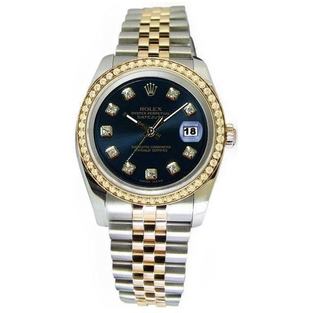 Rolex Datejust Watch Man Two Tone