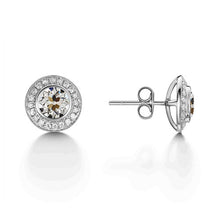 Antique Cushion Fine Diamond ring in 14K White Gold – main view