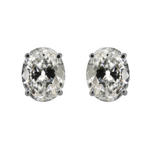 Old Mine Cut Brilliant Diamond ring in 14K White Gold – main view