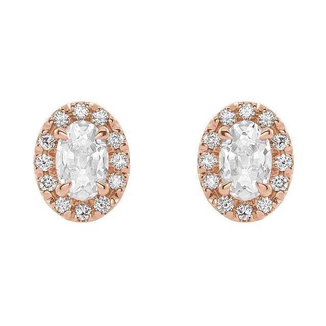 Real Diamond Drop Earrings – main view