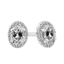 Authentic Fine Diamond Earrings – main view