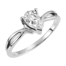 Handcrafted Single Stone Ring 2 ct – main view