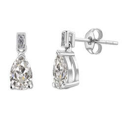 Luxurious Stud Earrings – Brilliant Diamond 1 ct by HarryChadEnt