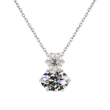 Pendant Necklace 14K White Gold with Brilliant Diamond – main view