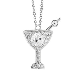 Handcrafted Brilliant Diamond Drop Pendant 2.50 ct from