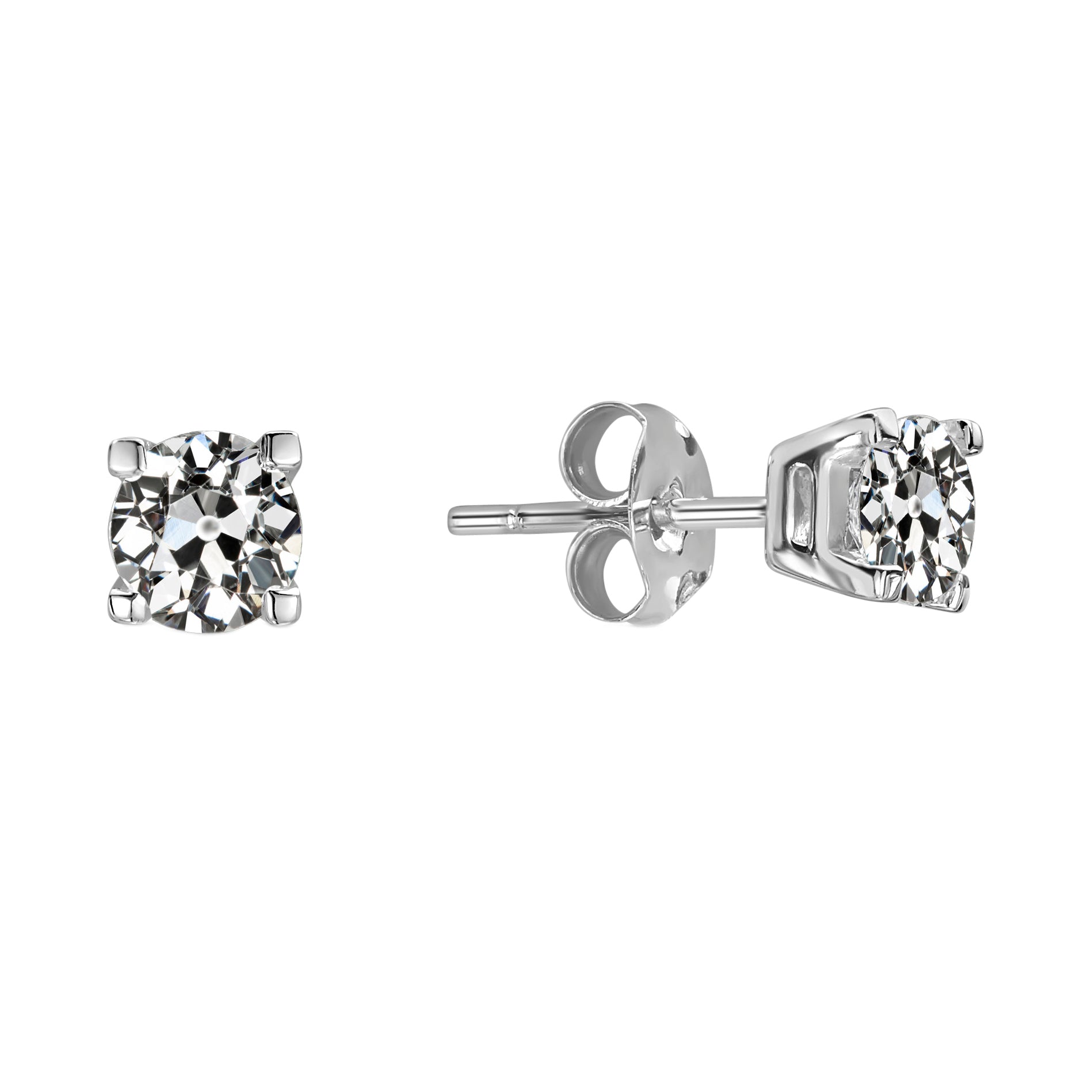 Natural Diamond Drop Earrings – main view
