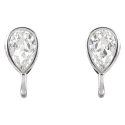 Handcrafted Brilliant Diamond Drop Earrings 2 ct – HarryChadEnt
