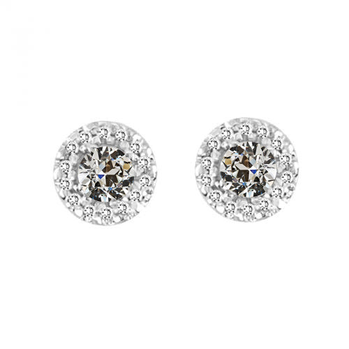 Natural Diamond Drop Earrings – main view