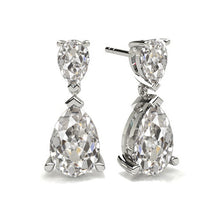 Fine Diamond Earrings 1.50-ct 14K White Gold – main view