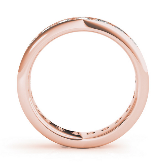 Luxurious Eternity Band 3.8 ct – front view