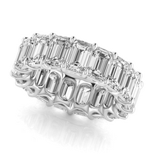 Brilliant Diamond Eternity Band – side view
