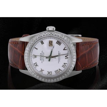Diamond Bezel Watch