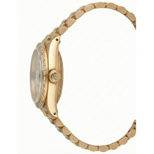 Dj Rolex Gold President Style Watch White Roman Dial Natural Earth Mined Diamond Bezel