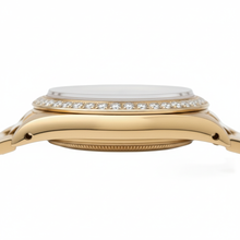 Dj Rolex Presidential Style Natural Earth Mined Diamond Dial Champagne Stick Dial