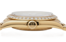 Dj Rolex Presidential Style Natural Earth Mined Diamond Dial Champagne Stick Dial