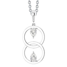 Timeless Fine Diamond Drop Pendant 2 ct – main view