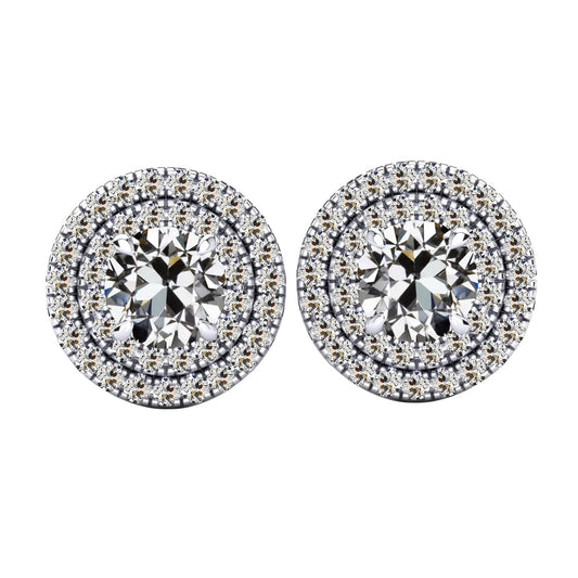 Premium Brilliant Diamond Earrings 1.50 ct – main view